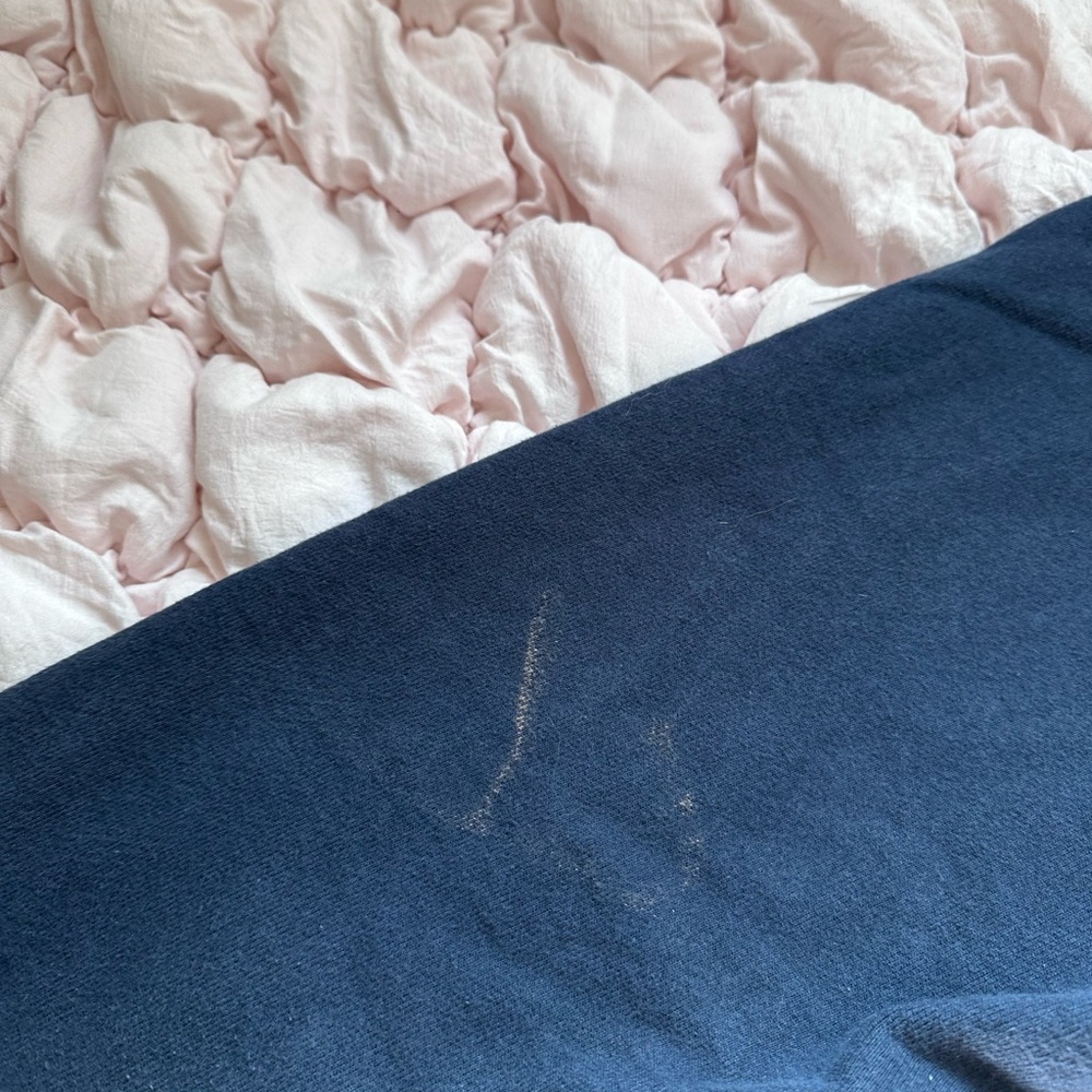 Champion Reverse Weave Michigan Hoodie Men’s XL Navy Blue - Picture 8 of 8